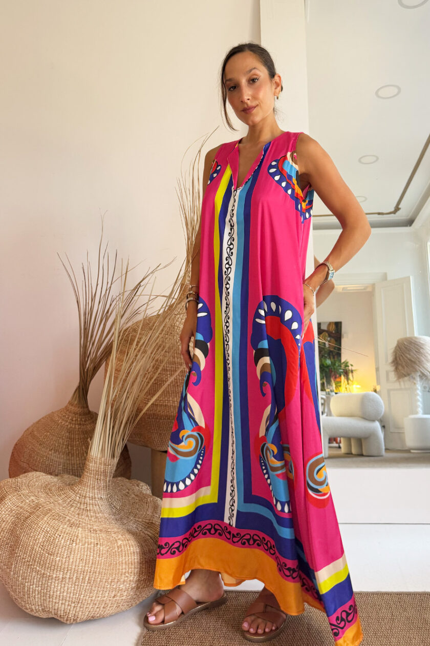 Nema Fuchsia Kaftan - Image 2