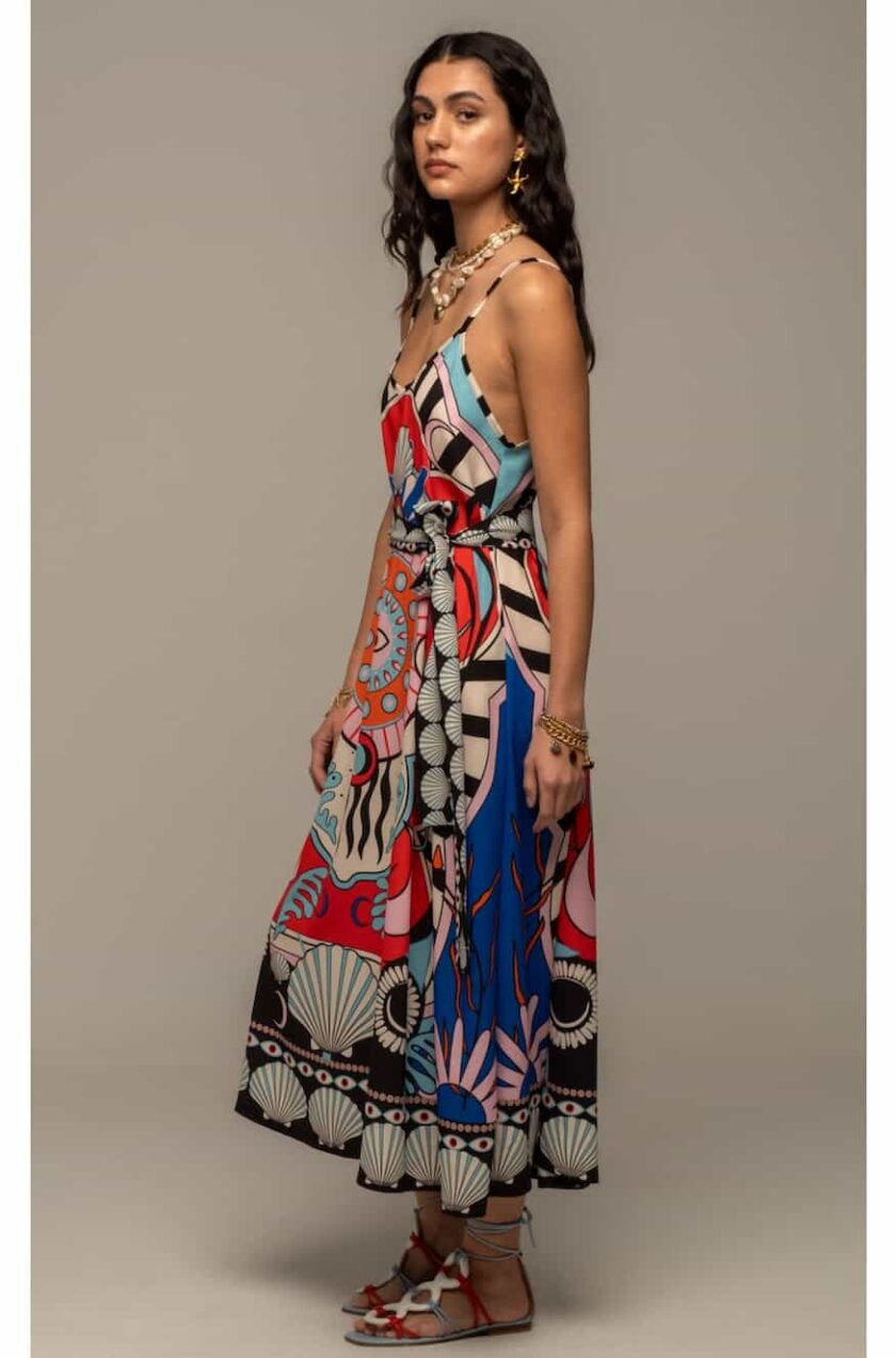 Peace&Chaos Surrealist Dress - Image 3
