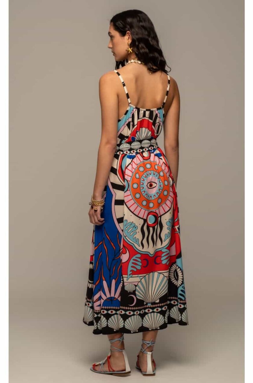 Peace&Chaos Surrealist Dress - Image 2